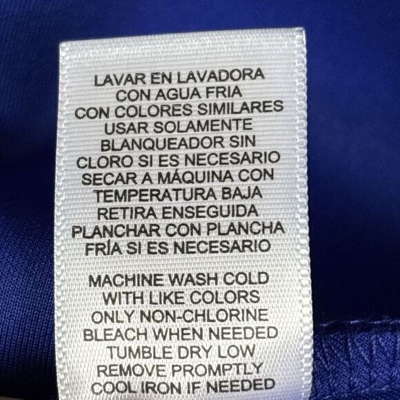 Milly for Design Nation Scuba Skater Dress Size 8 Sapphire Blue Fit and Flare - Picture 9 of 9